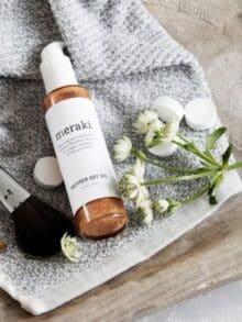 meraki shimmer dry oil 1 ny