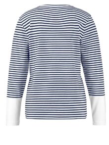 Gerry Weber T-Shirt 97627 - Farve Navy bagpå