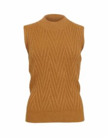 Micha Vest - Farve Cognac
