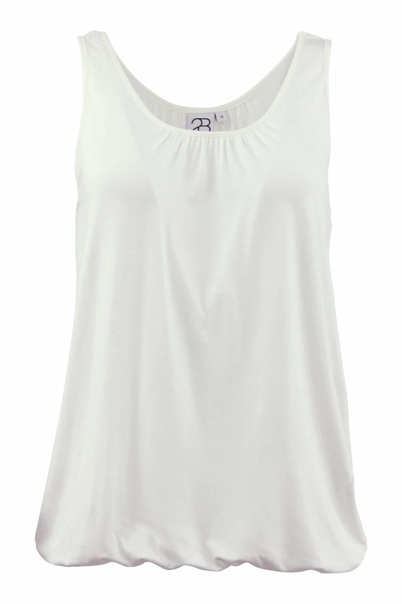 2 Biz top Oman - Farve Off White
