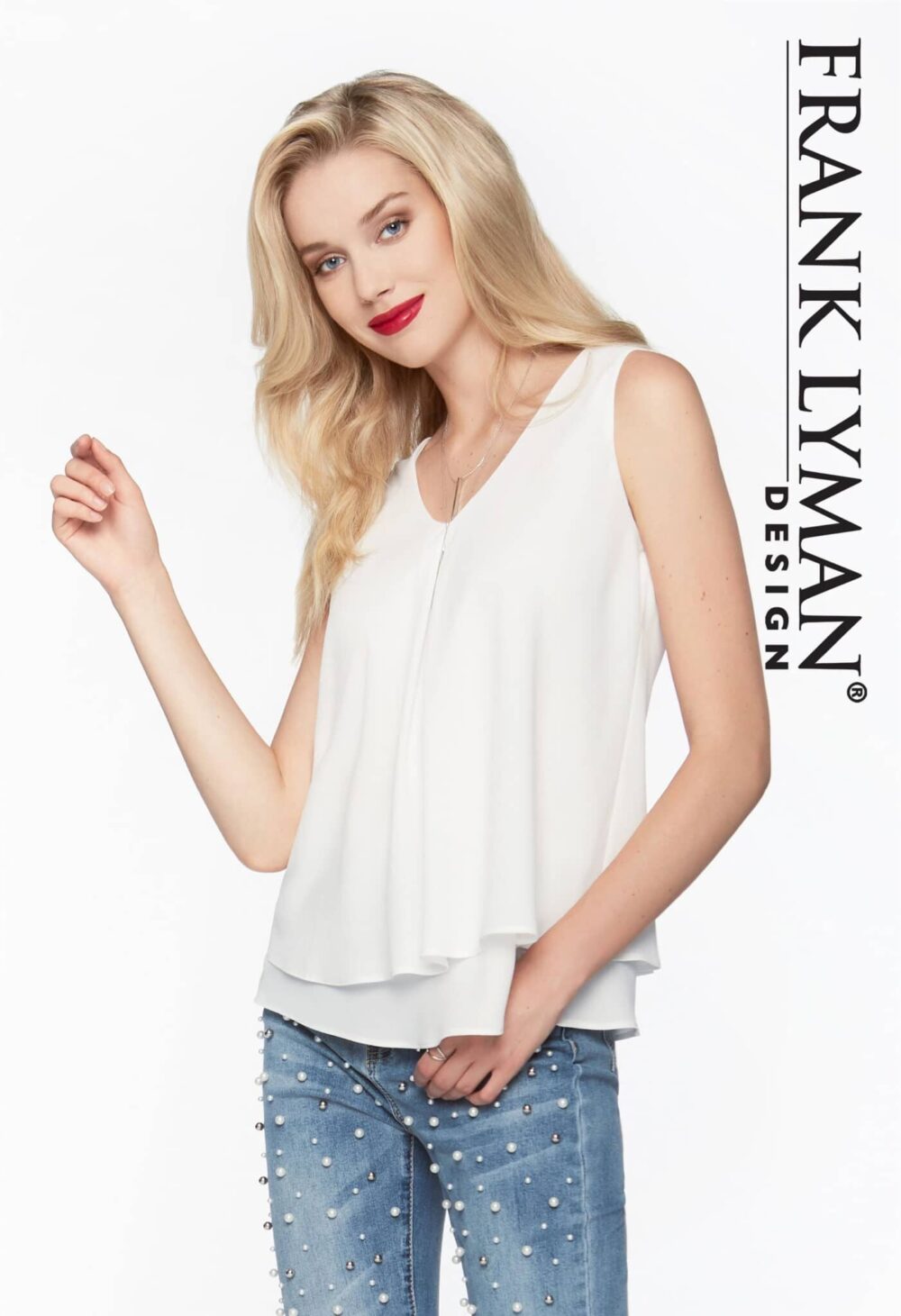 Frank Lyman Top 61175-VNLA Vanilla main image 0