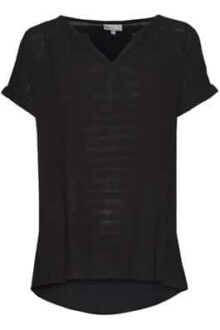 Fransa T-Shirt 20607961 - Sort 200113