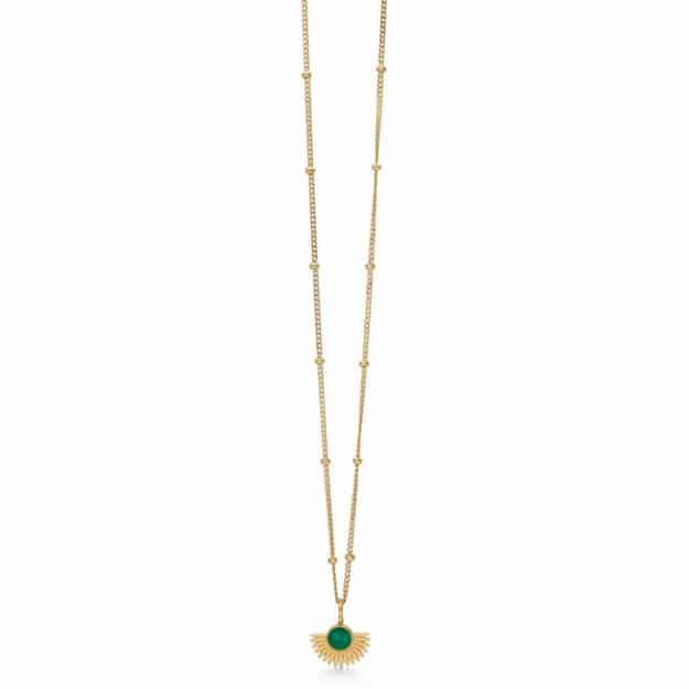 Solei Gold Necklace Halskaede Fra Birdsong