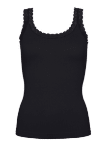Tim & Simonsen Rib Top - Sort