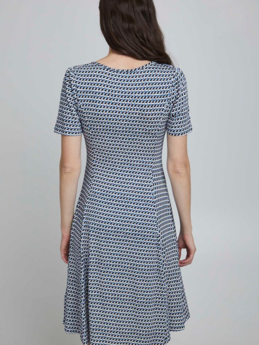 Fransa Kjole Fredot 1 - Navy ♥ Køb Fransa Sommer kjoler her online | Jerseykleider