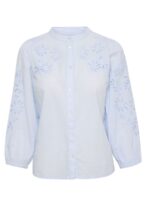Part Two Bluse Nete - Farve Lyseblå