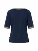 Red Green T-Shirt Snee - Navy1