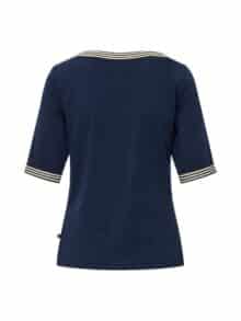 Red Green T-Shirt Snee - Navy1