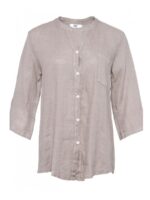Tiffany Skjorte Linen - Nougat