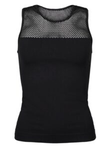 Tim & Simonsem Lea mesh top Sort