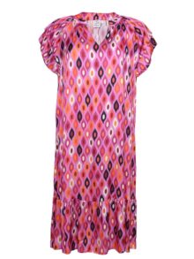 2 Biz Kjole Medford - Farve pink