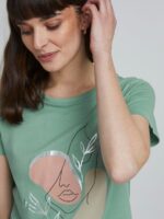 Fransa T-Shirt Frfefresh 20610304 - 201119 Grøn 7