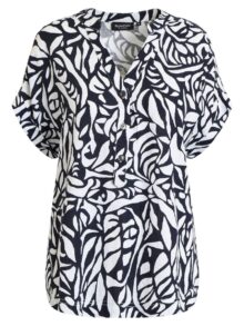 Signature tshirt bluse black