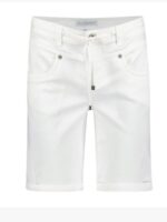 Red Button Shorts Relax Srb2958 - White 1