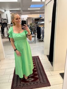 Second Female Kjole Jutta 55876 - Green