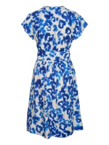 Inwear kjole Roryl wrap kjole - BLUE POETIC 1