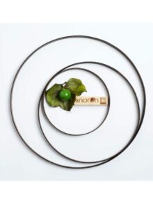Snoren iron ring black - dia 30 Str medium 1
