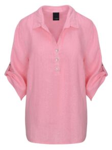 Luxzuz Bluse - Candy Pink