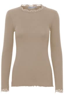 Fransa Blonde bluse Frhizamond 20610153 - Silver Mink 1