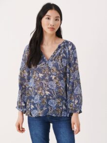 Part Two Bluse Erdone - Dark Navy ¨1 ny