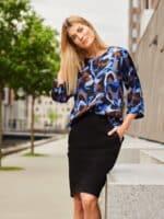 2 biz ALLOY SKIRT – BLACK 1