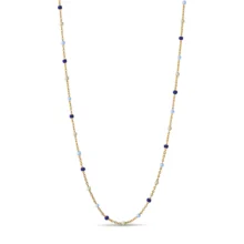 Enamel halskæde lola - Farve Marine 1