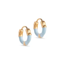 Enamel hoops lina - Farve Light Blue 1