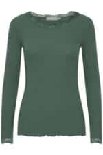 Fransa Bluse Frhizanond 20607461 - Farve Green Forrest 1