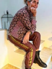 MW Cph Pia Wine Red Pant mw2223909 - Bordeux 2