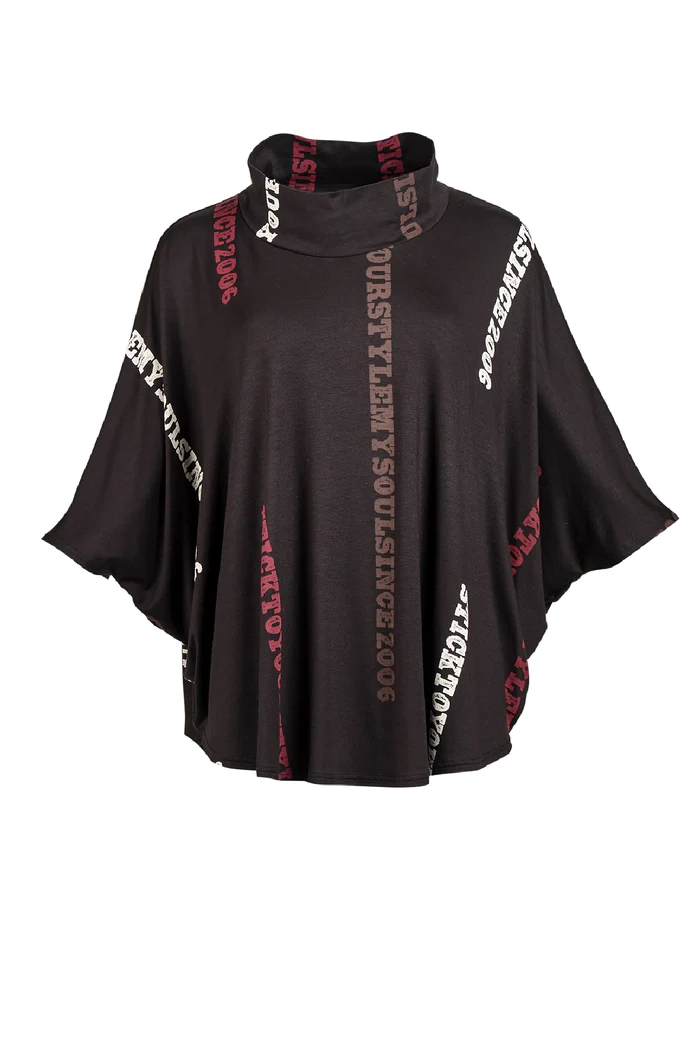 My Soul  Lady bluse 0162, Plain Black