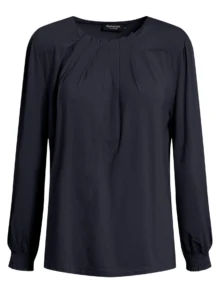 Signature bluse 214032 - farve navy 1