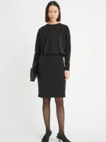 inwear olla short dress - Black 1