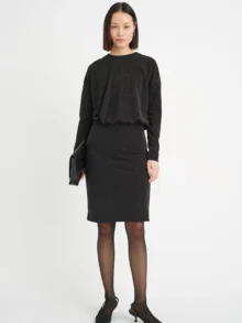 inwear olla short dress - Black 1