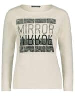 Betty Barclay T-Shirt - Beige med print