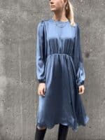 Levete Room LR-Wave Kjole - Faded blue2