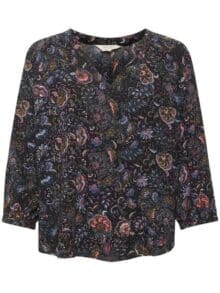 Part Two Bluse Milean - Black Paisley