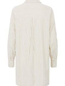 Fransa Frkaja Bluse Beige-Hvid1