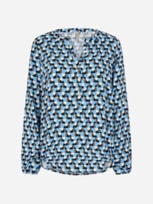 Soya Janet Bluse Blå