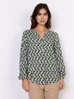 Soya Janet Bluse Grøn2