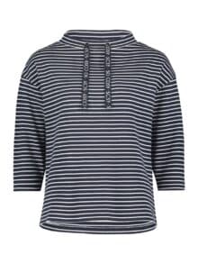 Betty Barclay Sweatshirt - Navy-Hvid