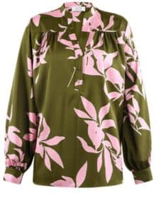 Love & Divine bluse Love867-3 green pink