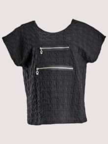 My Soul bubble bluse - Sort 1 ny