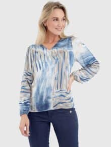 2 Biz bluse Anitta - Blue 1