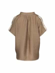 E Bluse 13480-51 - Taupe White 1