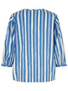 Masai Ducilla Bluse - Hvid-Blå1