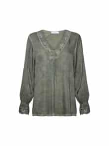 Sorbet bluse SbWhitney - Army