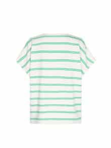 Soya Bluse SC-Barni - Hvid-Grøn1