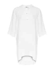 Tiffany Pocket Kjole hør 17690p - White