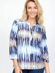 2-Biz Bluse Corina - Blå