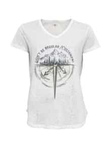 Costa Mani Compass T-Shirt - Hvid